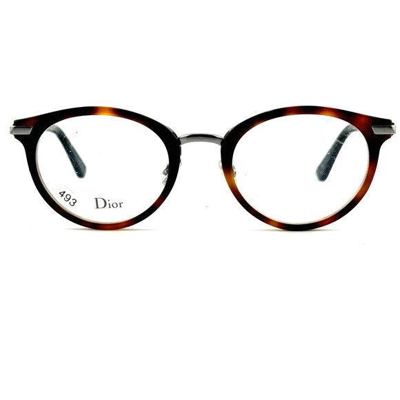 Dior DIORESSENCE2 Essence 2 493 Black Brown Tortoise Eyeglasses Frame H13017 - Picture 1 of 11